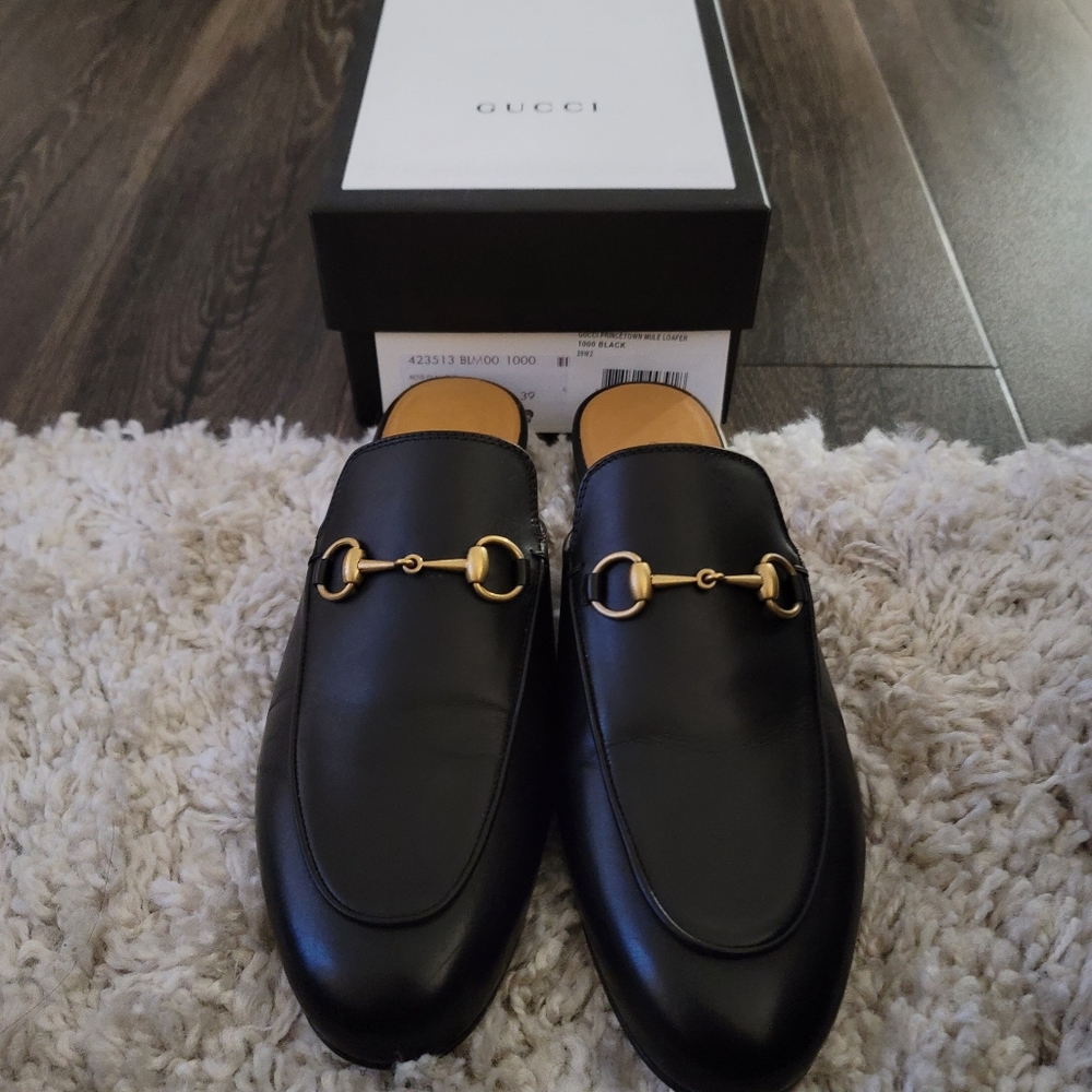 Authentic Gucci Princeton Loafer Mule